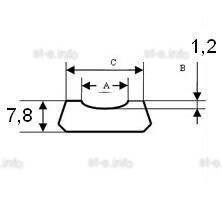 Плоские керамические подкладки С-27mm - st-e.info - Салават