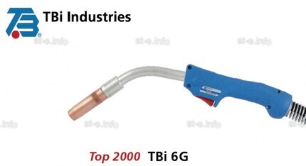 Горелка для полуавтоматической сварки TBi 6G, длина 3 метра - st-e.info - Салават