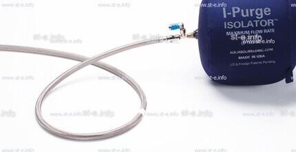 Односторонняя заглушка с трубкой и клапаном ISO 10" (254 mm)  - st-e.info - Салават