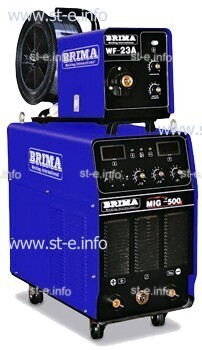Сварочный инверторный полуавтомат Brima MIG-500 - st-e.info - Салават
